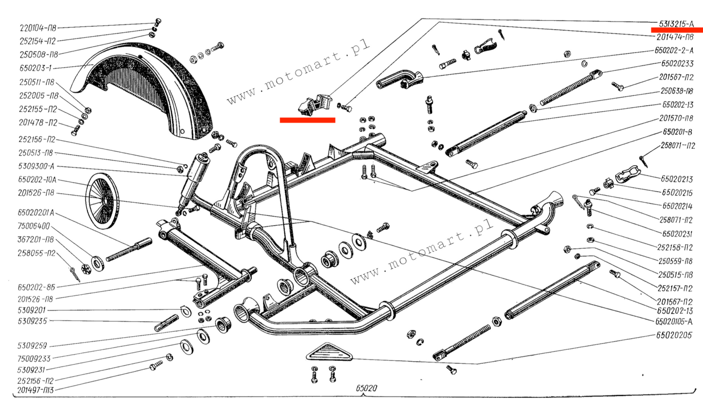 GUMA RESORUJĄCA SIEDZENIA WÓZKA K-750 DNIEPR URAL RESORA Odbój SIEDZENIE