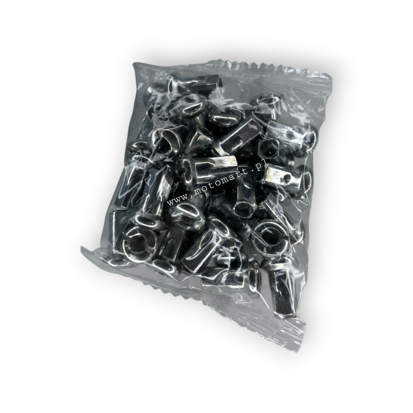 SZPRYCHY URAL SZPRYCHA NYPEL KOŁO FELGA FALBANA BIAŁE - 40szt