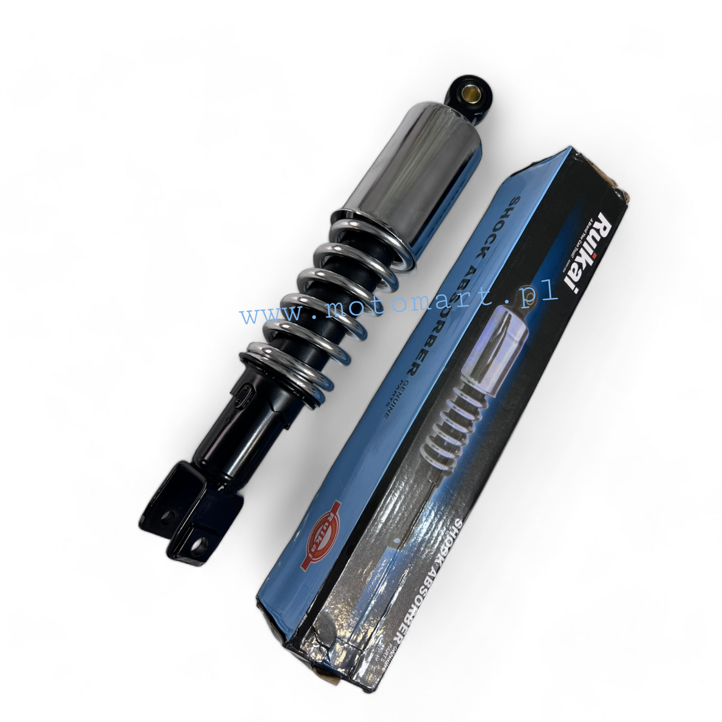Amortyzator Dniepr Mt, Ural, K750 chromowany NOWY amortyzatory chrom