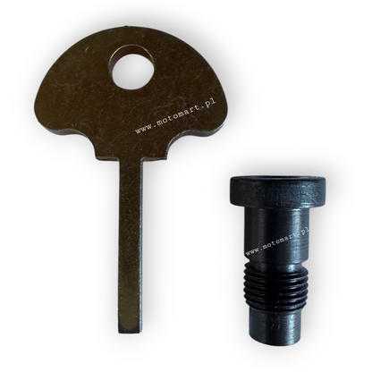Schlüssel + Schraube des Tankfachs Schraube mit Mutter M72 K750 Ural Dnepr