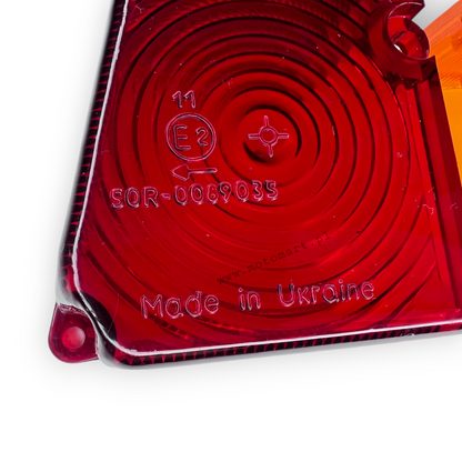 KLOSZ LAMPKI WÓZKA URAL DNIEPR lampa pozycyjna kaerunkowskaz ORYGINAŁ TYLNY