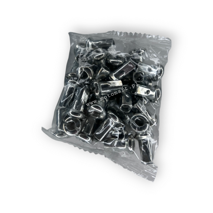 URAL SPEICHEN, SPEICHENNIPPELNIPPEL, FELGENVENTILE, WEISS - 40 Stück