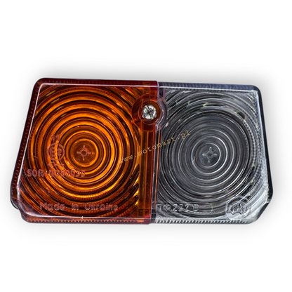 LAMPA TYLNA WÓZKA BOCZNEGO DNIEPR URAL lampka kaerunkowskaz ORYGINAŁ - PRZEDNIA