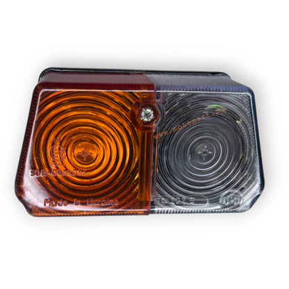 LAMPA TYLNA WÓZKA BOCZNEGO DNIEPR URAL lampka kaerunkowskaz ORYGINAŁ - PRZEDNIA