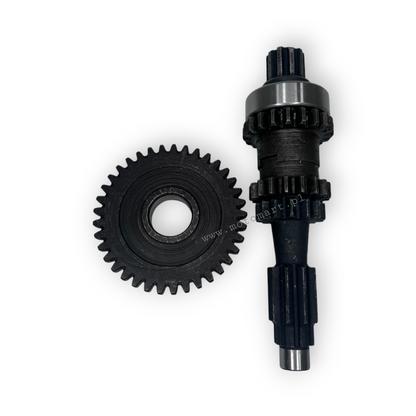 Main shaft + Gear wheel 9x37 free one M72 K750 Ural Dniepr MT CCCP